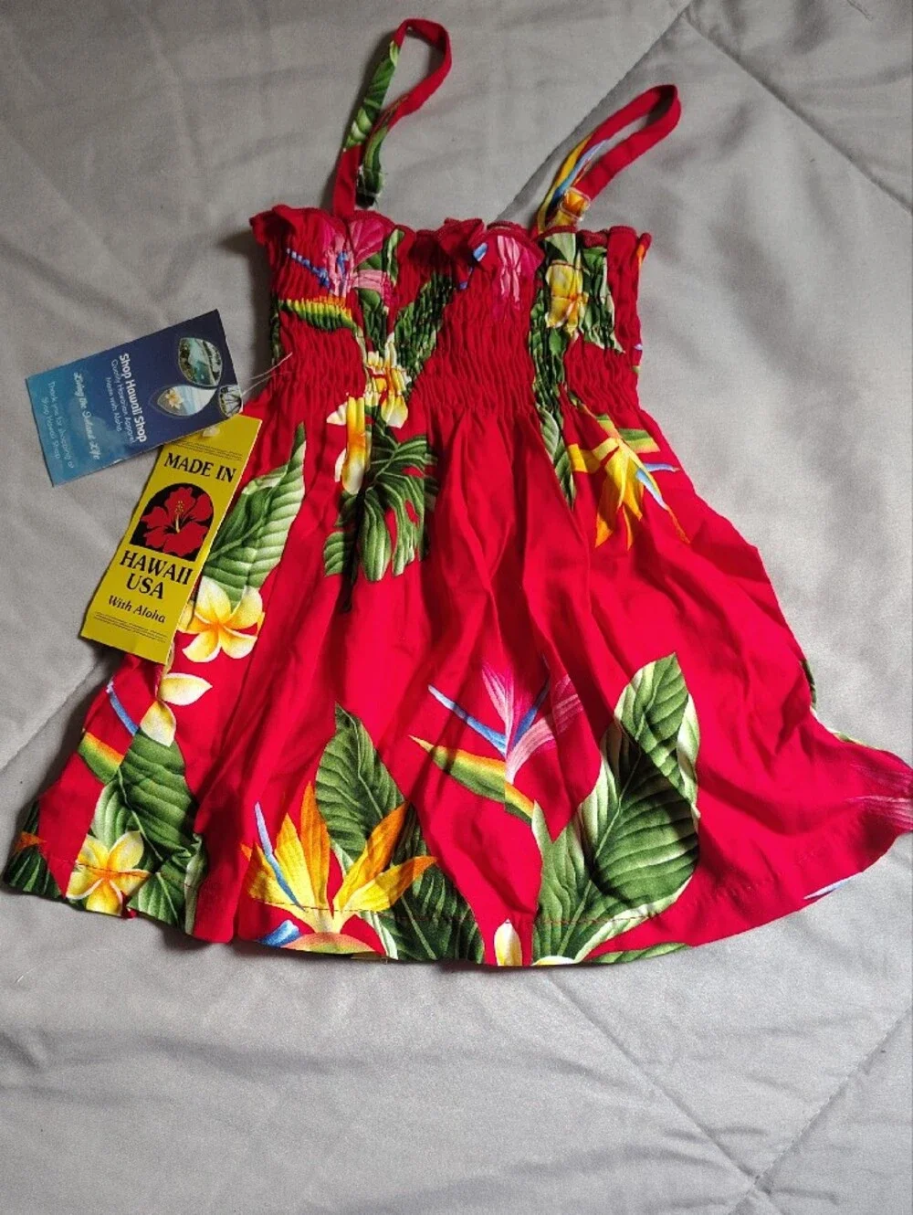 Hawaiian Island Creations vibrant red